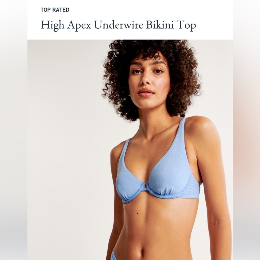 Abercrombie and Fitch High Apex Underwire Bikini Top